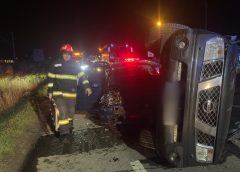 Accident grav pe strada Vâlcele din Dej! Un bărbat a rămas încarcerat după impactul dintre două mașini
