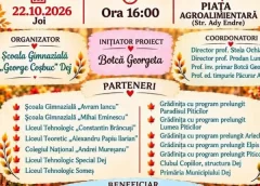 „Toamna Solidarității” la Dej: târg caritabil pentru copiii din familii vulnerabile